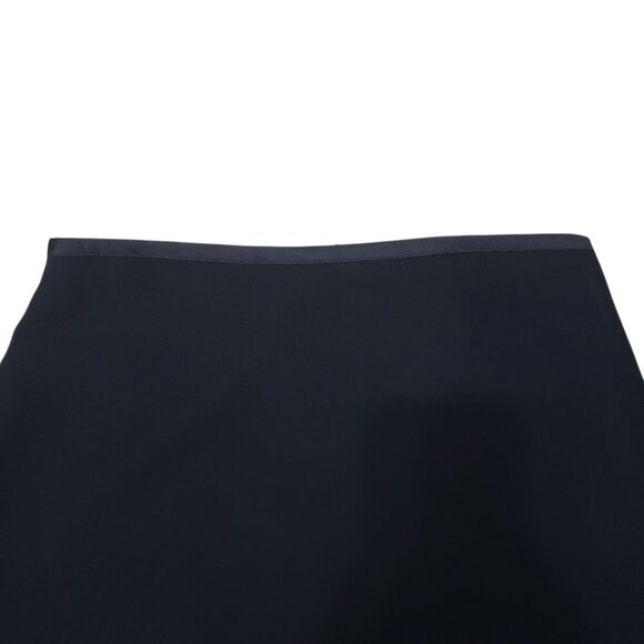 Joseph Ribkoff Black Crepe Pleated Hem Skirt - Picture 4 of 12